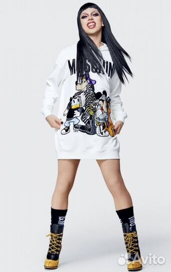 Платье в стиле спорт шик Moschino М/L