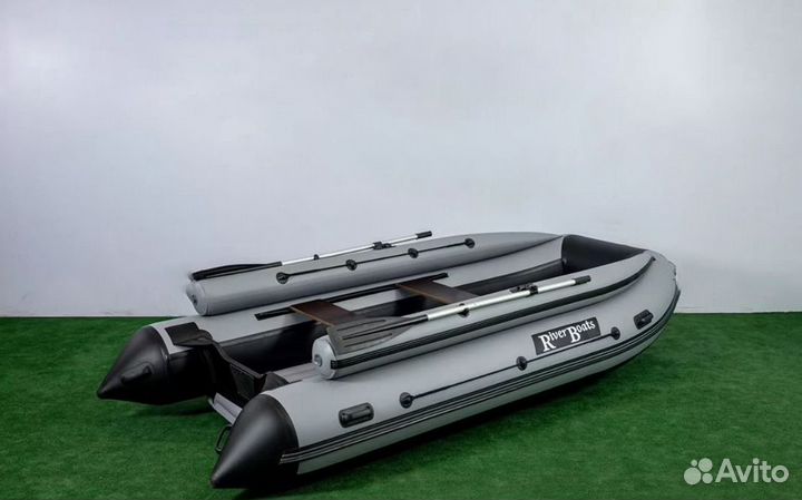 Лодка пвх RiverBoats RB 390 нднд с фальшбортом
