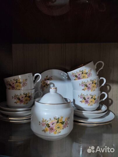 Сервиз чайный СССР (неполный)