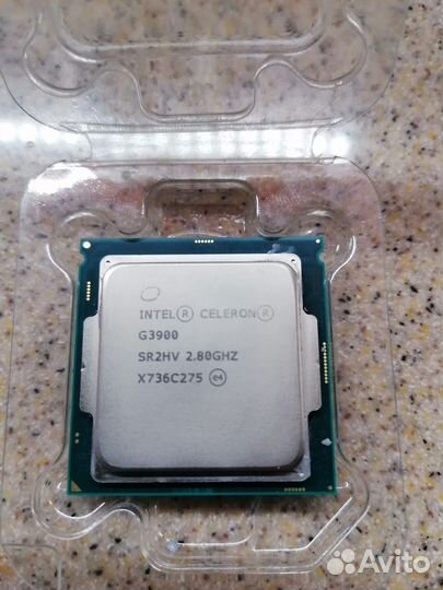 Процессор Celeron G3900