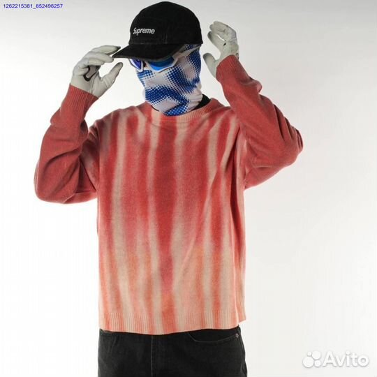 Свитер Supreme blurred logo (Арт.90414)