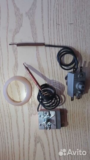 Тэн медный изог. двойной термекс 2 кВт Новый