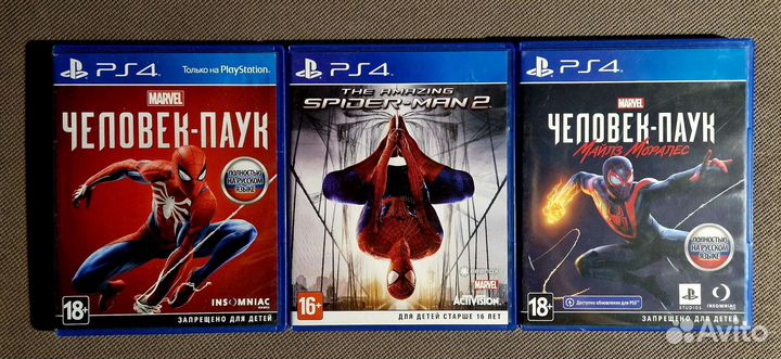 Игры ps4 человек паук