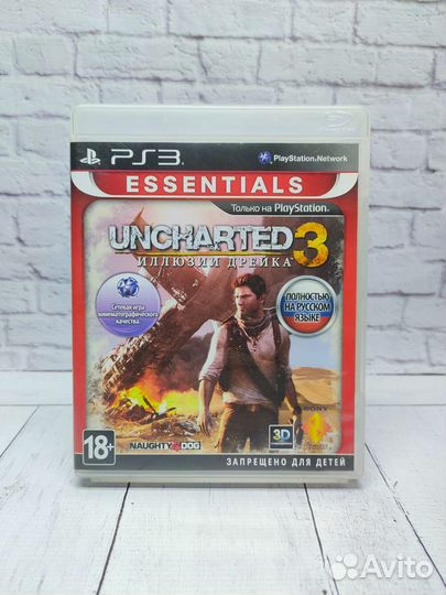 Uncharted 3: Иллюзии Дрейка (PS3, бу)