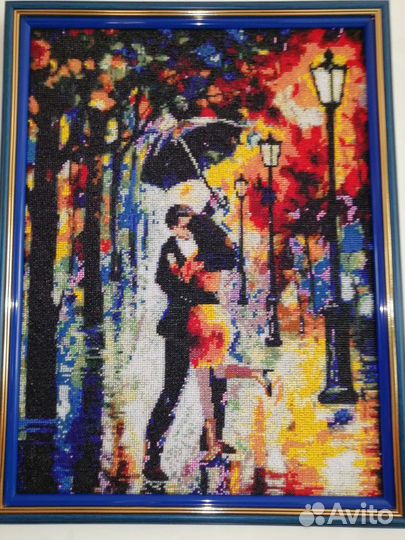Картина вышитая бисером