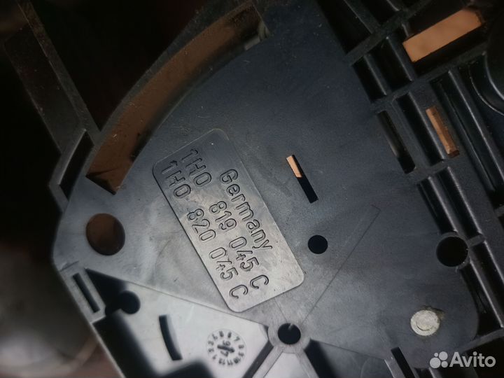 Переключатель отопителя Volkswagen Caddy, 1997