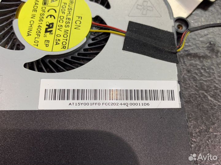 Система охлаждения всборе at15y001ff0 e5-511