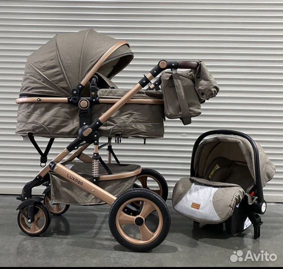 Коляска (3в1) +сумка