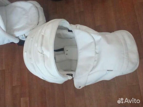 Коляска 3 в 1 эко кожа