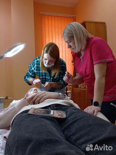 Обучение ламинированию ресничек