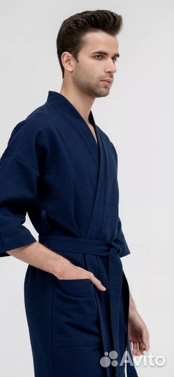 Халат вафельный для мужчин и женщин