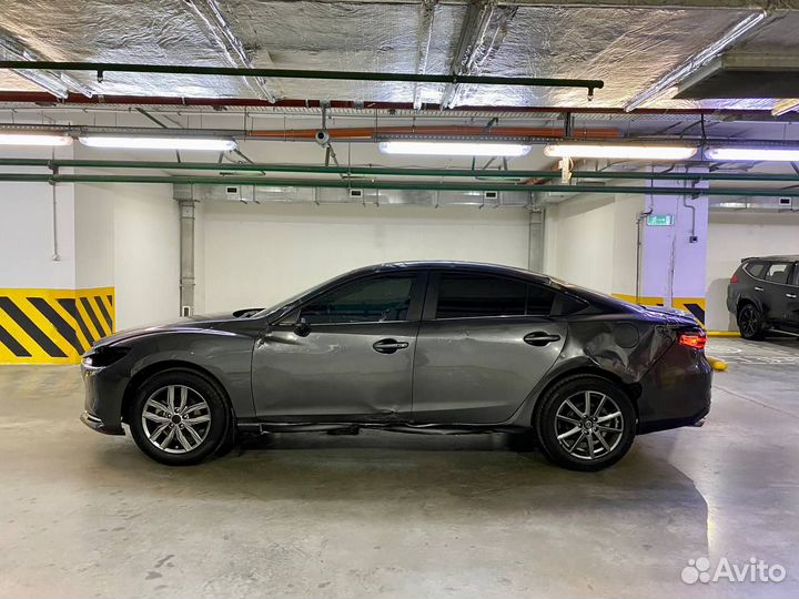 Mazda 6 2.5 AT, 2019, битый, 85 374 км