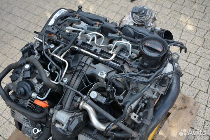Двигатель контракт 2.0 TDI VW Audi A4 A5 A6 Q3 Q5