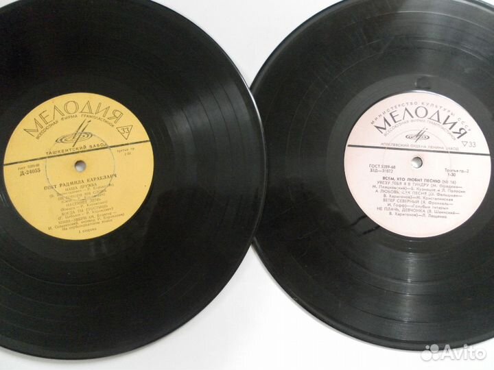 Грампластинки