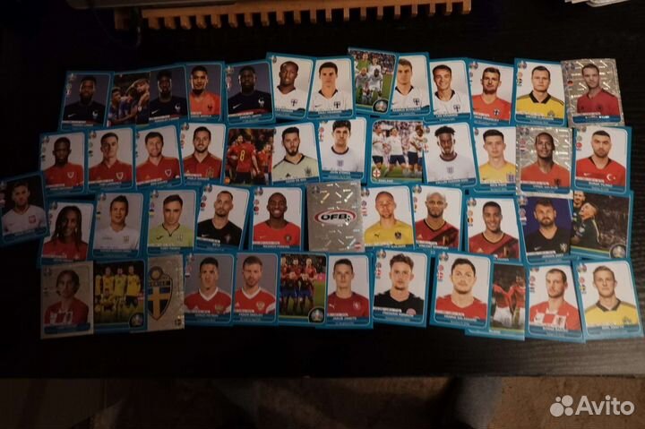 Panini uefa Euro 2020 без наклеек превью