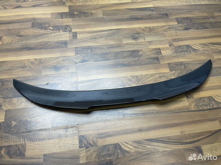 Спойлер для BMW F30 PSM стиль сухой карбон