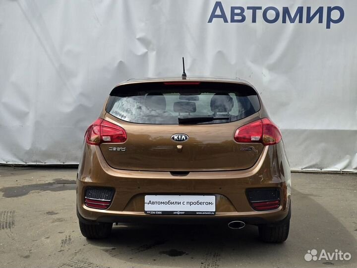 Kia Ceed 1.6 AT, 2016, 90 840 км