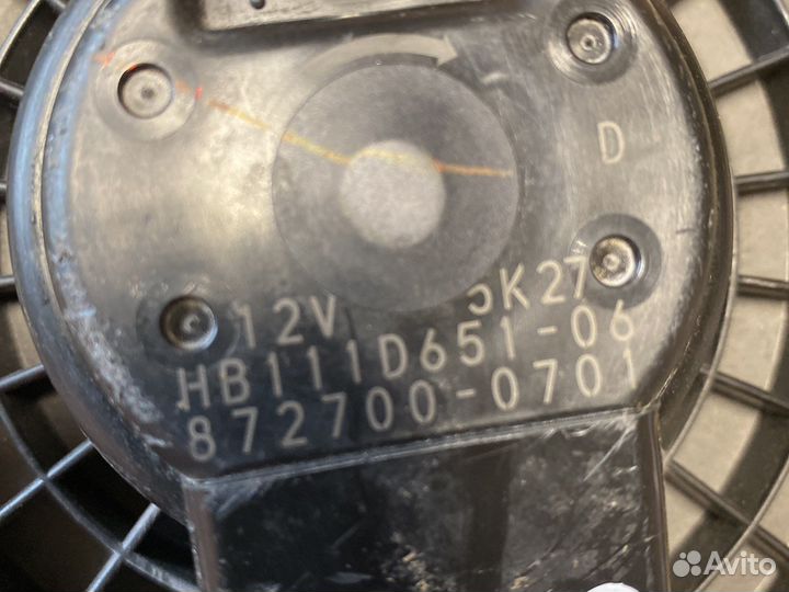 Mazda cx 5 моторчик отопителя салона