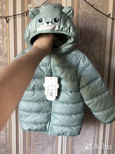 Курточка для девочки 86