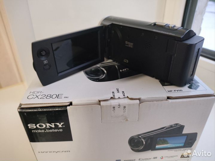 Видеокамера sony hdr cx280e