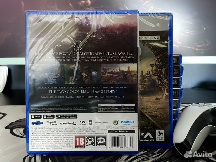 Metro Exodus Complete Edition PS 5 Диск RU