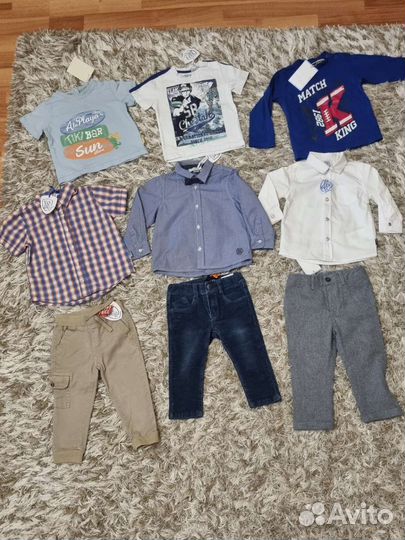 Новые вещи Chicco мальчику 80-86