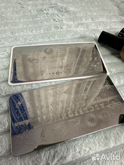 Гель лаки для стемпинга, пластины для стемпинга