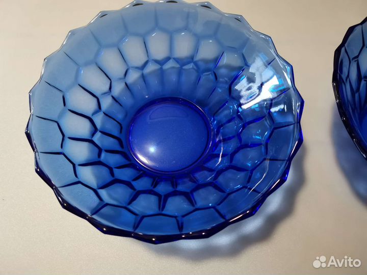 Набор стеклянных салатников СССР