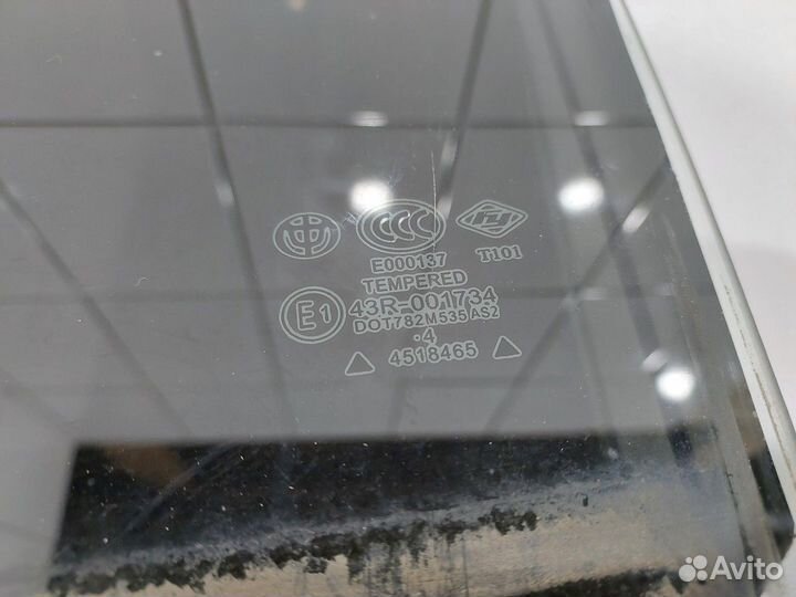 Стекло двери заднее левое (Brilliance V5)