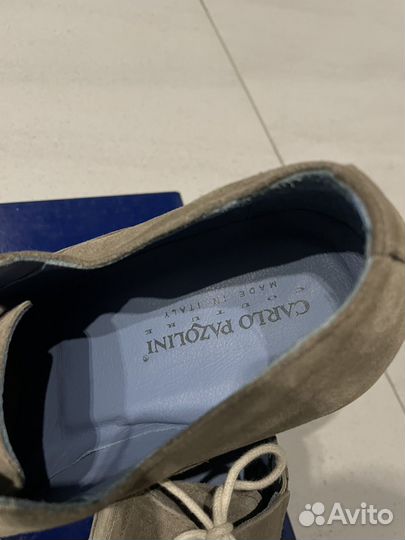 Новые замшевые туфли Carlo Pazolini