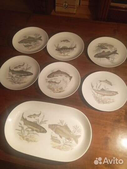 Сервиз kahla рыбы