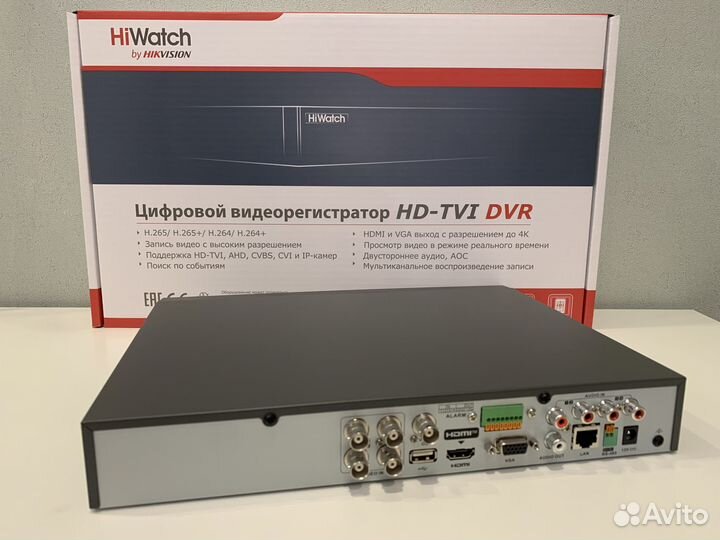 Видеорегистратор HiWatch DS-H204UA