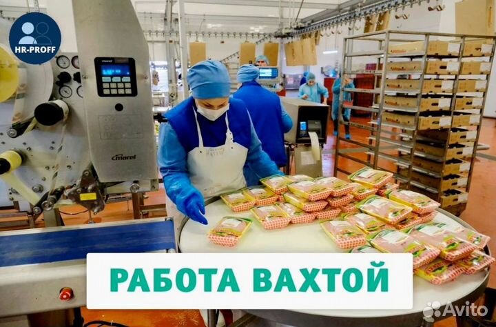 Упаковщик вахтой проживание питание