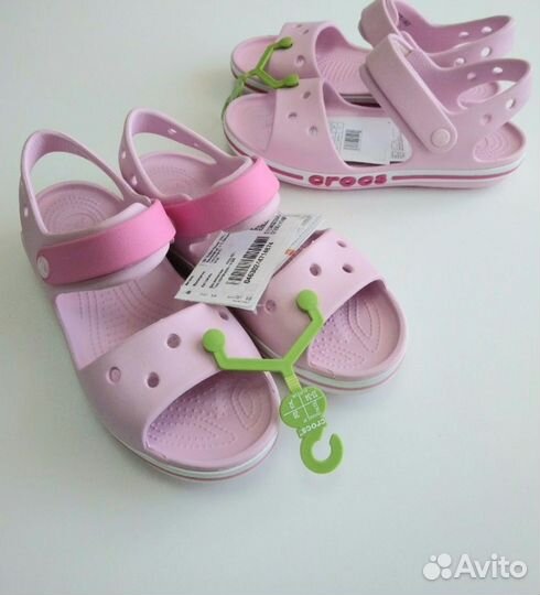 Новые босоножки сандалии Crocs оригинал J2,J3