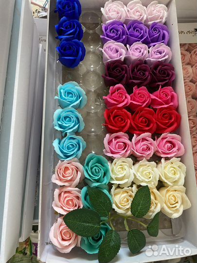 Мыльные розы оптом