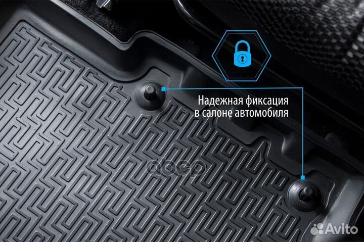 Комплект автомобильных ковриков в салон Ford Mo