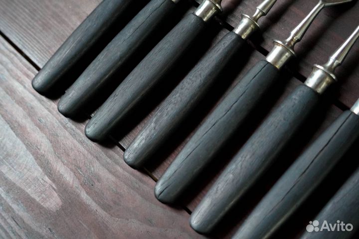 Антикварный набор столовых приборов Solingen Garan