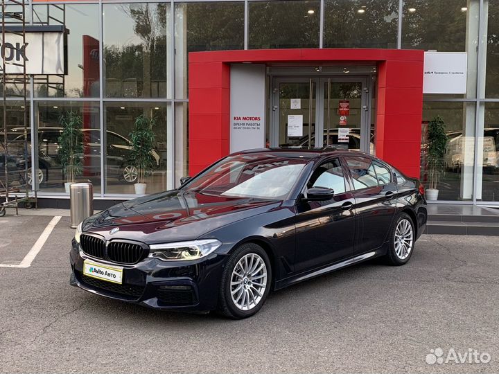 BMW 5 серия 3.0 AT, 2018, 141 000 км