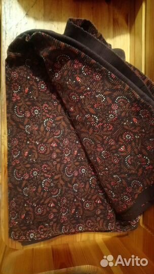 Отрез вельвета, шерсть, хлопок