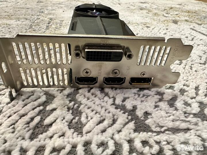 Видеокарта gigabyte GeForce GTX 1050 Ti OC LP
