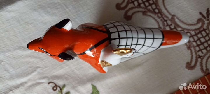 Лиса и Петух статуэтка СССР