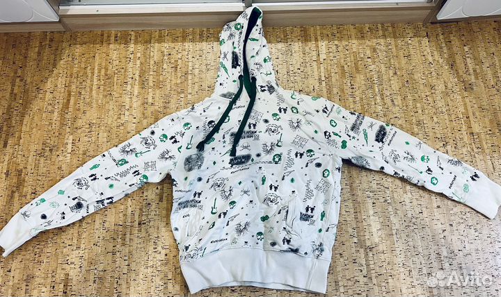 Балахон белый Emocore sXe Mexico&City