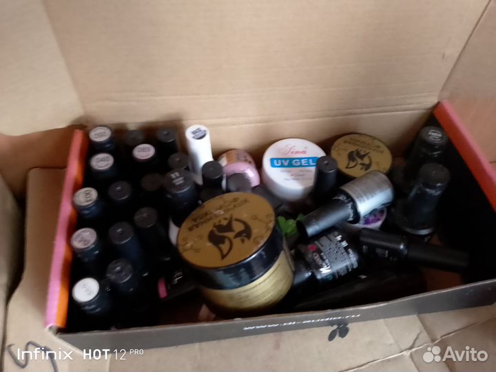 Продам набор для наращивания и укрепления ногтей