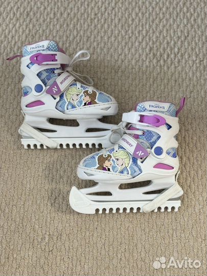 Коньки детские раздвижные 26-31