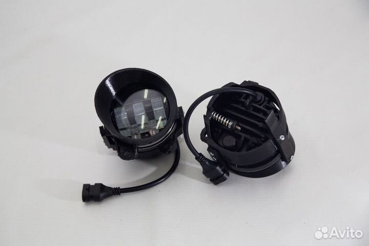 Противотуманные фары бмв Х5 Е53 led Sal-man