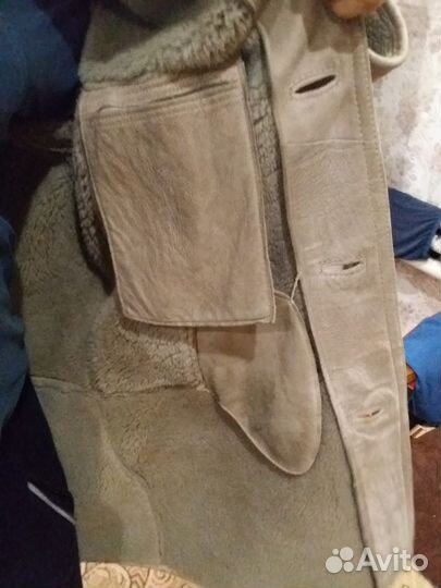 Дубленка натуральная мужская 50-52