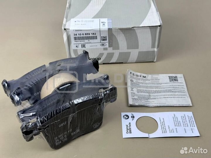Оригинальные колодки перед бмв X3 X4 F25 F26