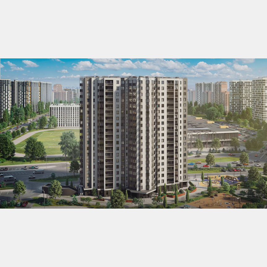 3-к. квартира, 70,2 м², 18/19 эт.