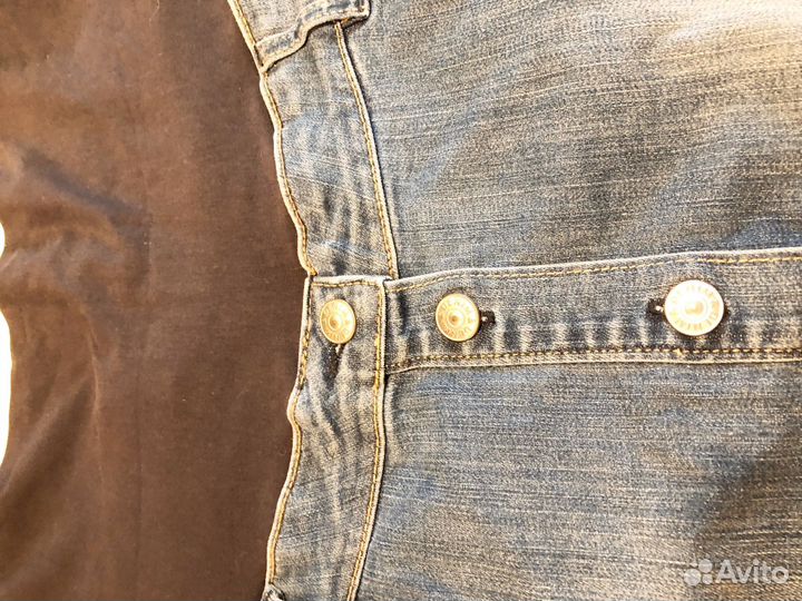 Джинсовая юбка для беременных