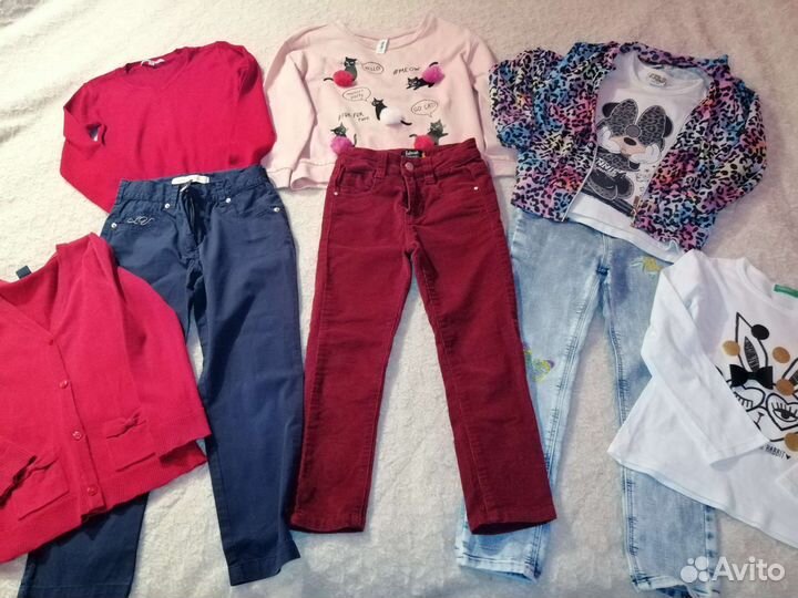 Вещи пакетом на рост 110